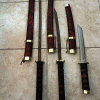 Комплект самурайски мечове Катана, снимка 11 - Други ценни предмети - 45715380