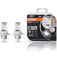 350% Светлина OSRAM LED Диодни крушки H4 Директен Монтаж с вентилатор, снимка 1 - Аксесоари и консумативи - 45062968