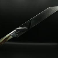 Ръчно изработени ножове от дамаска стомана, сакс от неръждаема стомана, снимка 9 - Ножове - 37276535