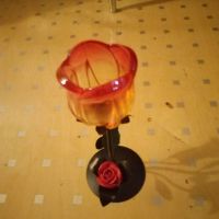 нов свещник тип роза, снимка 3 - Декорация за дома - 45734424