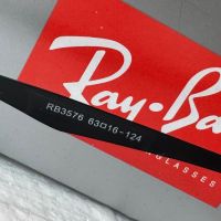 Ray-Ban RB3576 дамски слънчеви очила сини огледални , снимка 9 - Слънчеви и диоптрични очила - 45430173