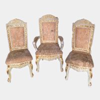Италиански барокови кресла/За претапициране, снимка 1 - Дивани и мека мебел - 45567477