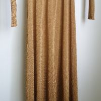 Продам дълга рокля с ламе, размер 40-42 , снимка 2 - Рокли - 45780383