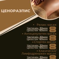 Класически Антицелулитен Спортен Масаж Варна , снимка 2 - Масажи - 44132375