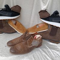 мъжки обувки от естествена кожа DANIEL HECHTER® MEN´S LEATHER LOW SHOES - COGNAC BROWN, N- 43 - 44, снимка 15 - Ежедневни обувки - 45543297