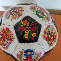 Красива, уникална футболна топка, снимка 8 - Футбол - 45395112