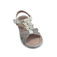 Елегантни детски сандали за момиче - със свеж дизайн и красив пеперуден акцент, снимка 2 - Детски сандали и чехли - 45341784