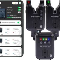 Сигнализатори за шаранджийски риболов - BITEKEEPER Pro Smart Bite Alarm Set, снимка 9 - Такъми - 45131018