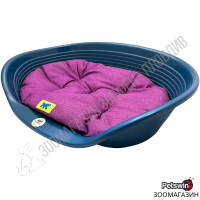 Легло за Куче/Коте - Синьо-Лилава разцветка - 2 размера - Siesta Deluxe - Ferplast, снимка 1 - За кучета - 40156900
