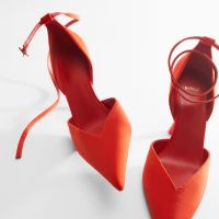 Дамски обувки с остър връх - Mango, снимка 4 - Дамски обувки на ток - 45607809