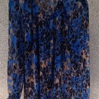Дамска феерична, копринена блуза., снимка 3 - Блузи с дълъг ръкав и пуловери - 45134821