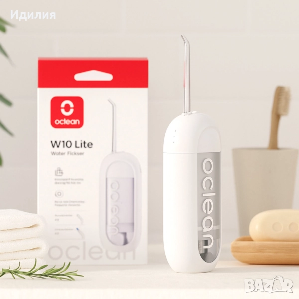 Зъбен душ Oclean W10 Lite, 2бр накрайника, 3 режима, 150мл, снимка 1