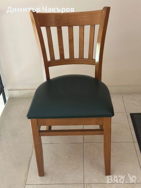 Продавам 30 бр.трапезни столове от масивно дърво, снимка 1
