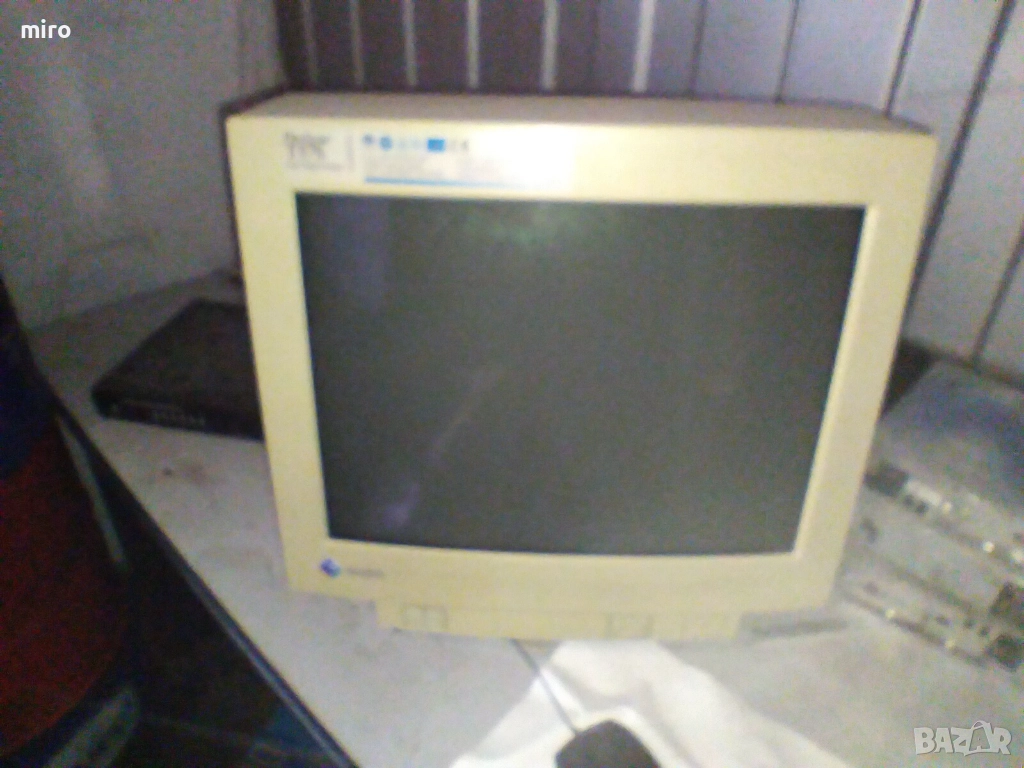 Ретро монитор за компютър. Напълно работещ. Monitor., снимка 1