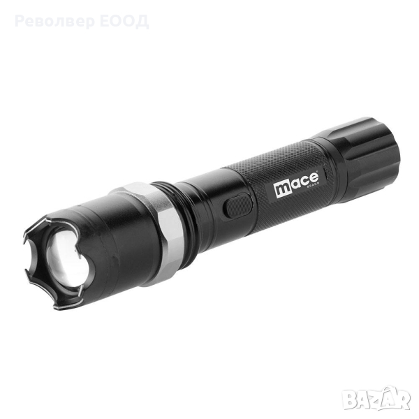 Електрошок - фенер Variable focus Stun black "Mace", снимка 1