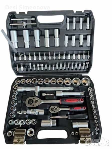 Професионален комплект гедоре 108 Части KRAFTROYAL 2060N, снимка 1