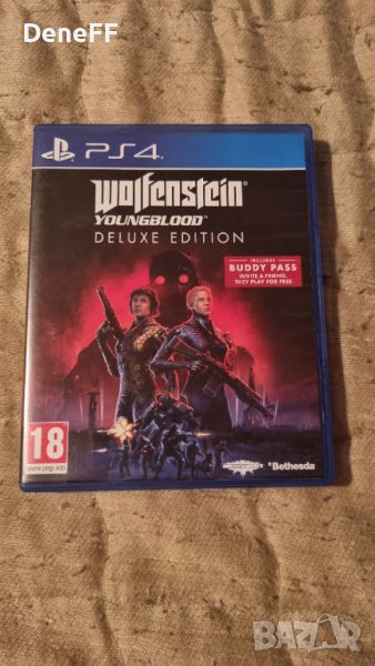 Wolfenstein young blood ps4 ps5 playstation 4/5, снимка 1