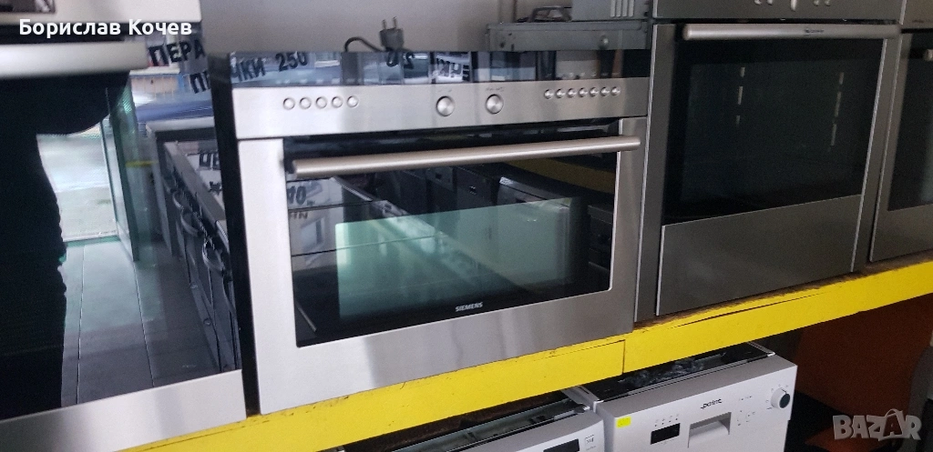 Компактна фурна с вградена микровълнова 2в1 SIEMENS , снимка 1