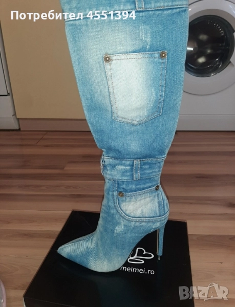 Дънкови обувки , снимка 1