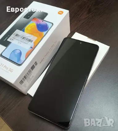 Смартфон Xiaomi Redmi Note 11 Pro 5G, 128GB, 8GB RAM, Dual Sim, цвят: Polar White Витринен продукт , снимка 1