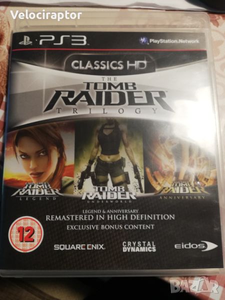 Tomb Raider Trilogy PS3, снимка 1