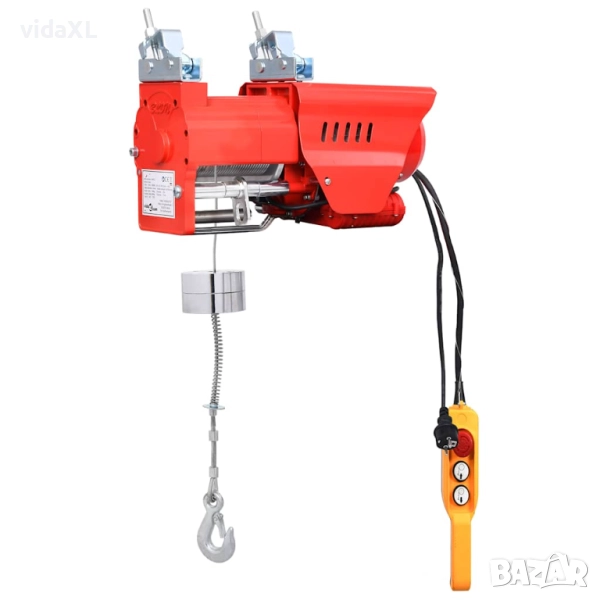 vidaXL Електрически телфер, високоскоростен, 300/600 кг, 1300 W(SKU:146512), снимка 1