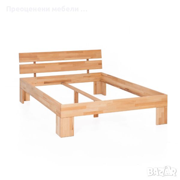 Легло от масивно дърво на Woodlive Easy внос от Германия., снимка 1