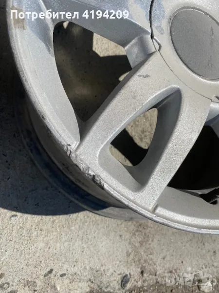 5х100 15 ки без гуми 200 лв , снимка 1