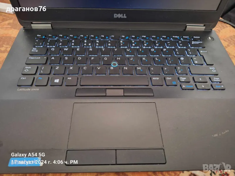 8 GB DDR4 256 GB SSD Core i7 Dell Latitude 7470, снимка 1