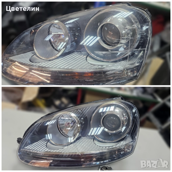 Ремонт рециклиране на фарове VW Golf 5 remont reciklirane na far голф, снимка 1