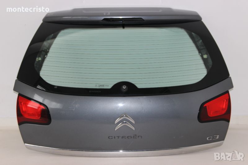 Задно стъкло Citroen C3 хечбек (2010-2013г.) задно стъкло, снимка 1