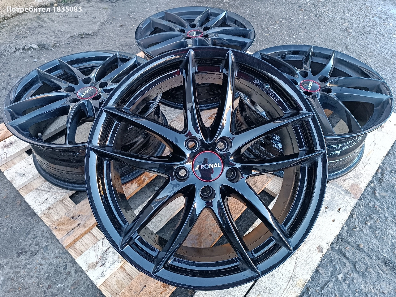 Лети джанти 18ки 5х112 Ronal, снимка 1