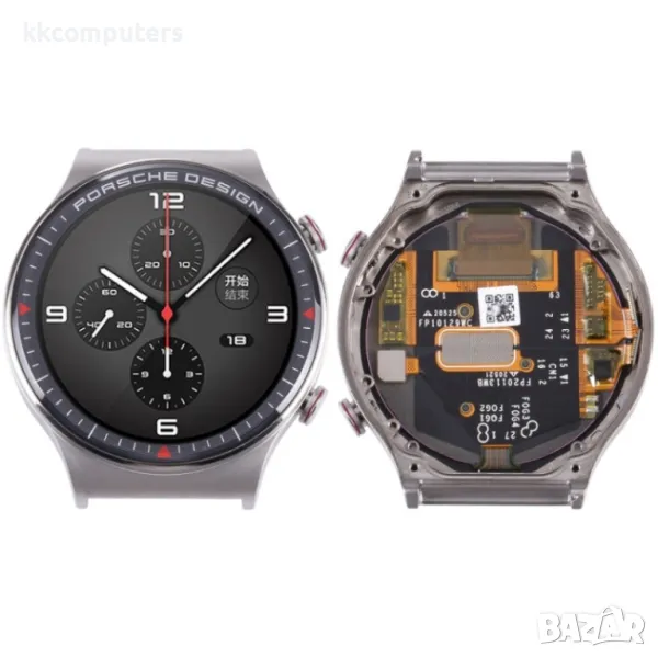 LCD Дисплей и Тъч Скрийн с Рамка за Huawei Watch GT 2 Porsche, снимка 1