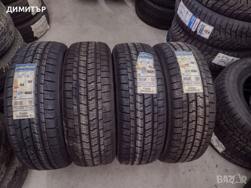 4бр. нови зимни гуми Goodyear  215 65 15 dot 2818цената е за брой!, снимка 1