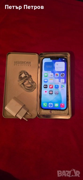 iPhone 14 Plus  Black 128GB 76% battery КОМПЛЕКТ!, снимка 1