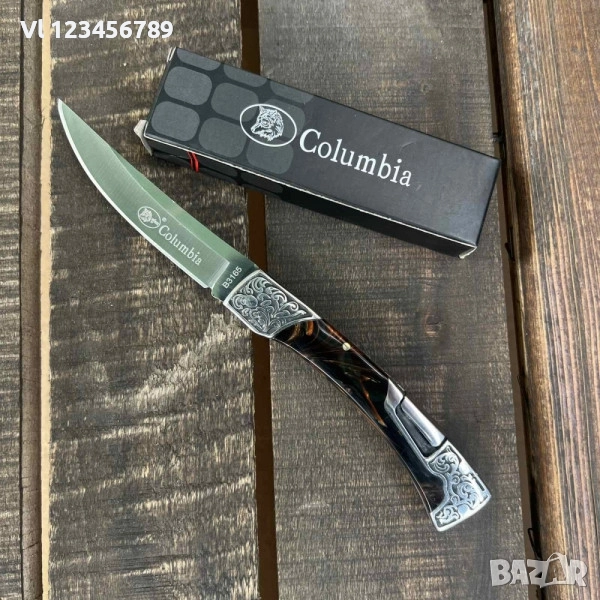 Сгъваем нож COLUMBIA A3165 BLACK -100х237 мм, снимка 1
