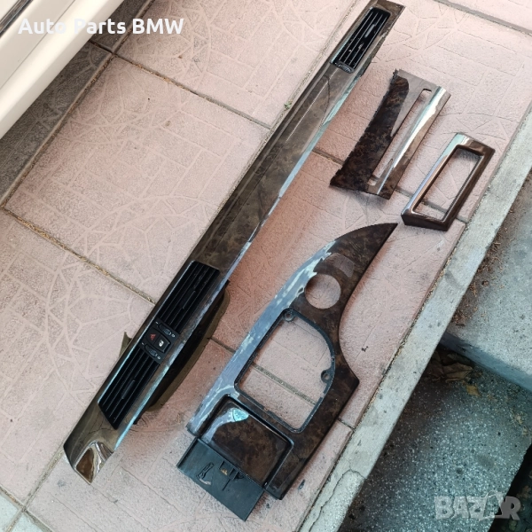 Лайсни дръжки BMW E60 E61 Махагон Лайсни БМВ Е60 Е61, снимка 1