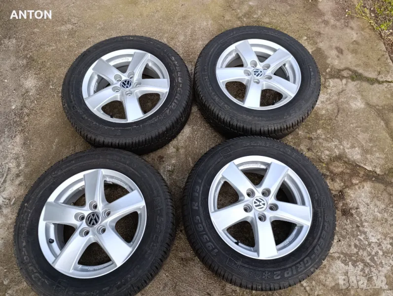 Джанти с гуми за Голф 7 15 цола, снимка 1