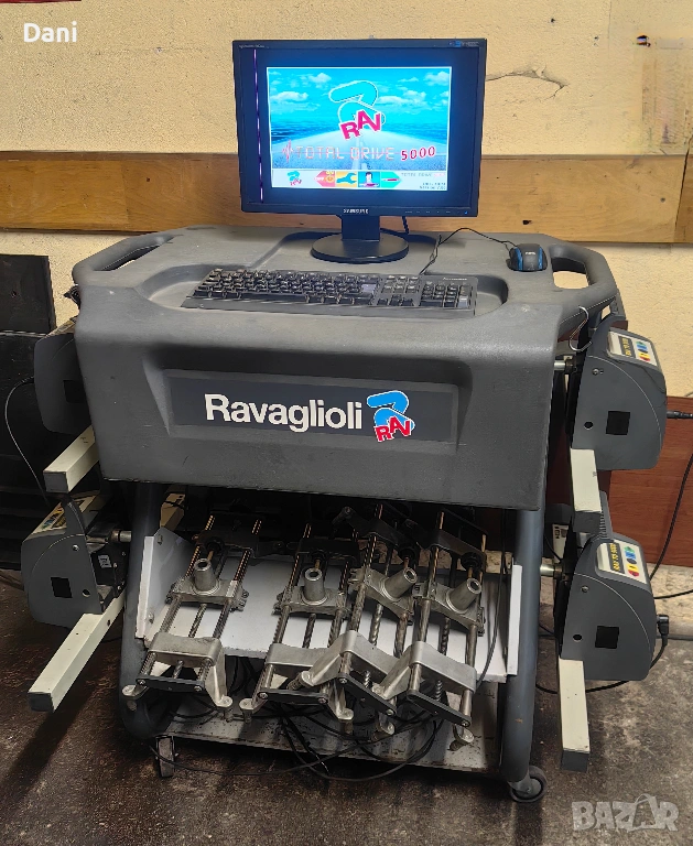 Стенд за реглаж сходимост Ravaglioli RAV TD 5080, снимка 1