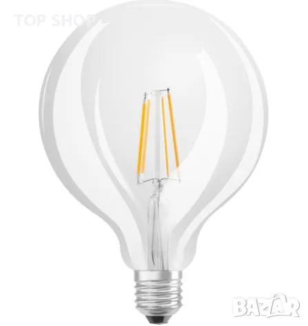 Osram LED Star Retrofit Filament Globe 125, E27, снимка 1