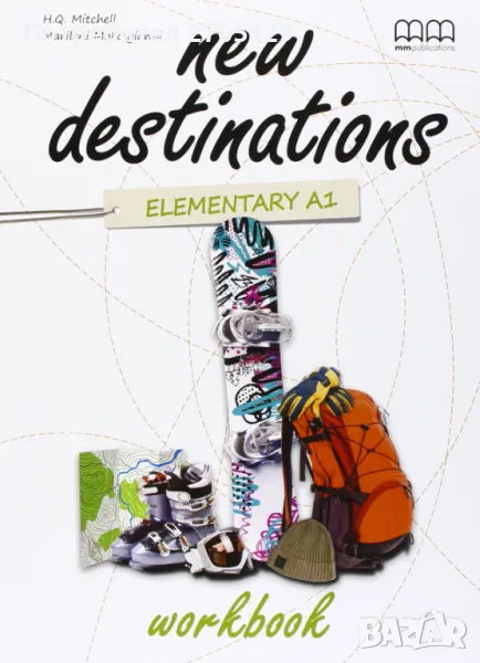 Учебник с учебна тетрадка New destination, elementary A1.2 , снимка 1