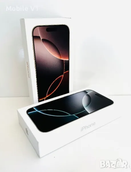 НАЛИЧНИ! iPhone 16 Pro 128GB Desert / White Titanium ГАРАНЦИЯ!, снимка 1