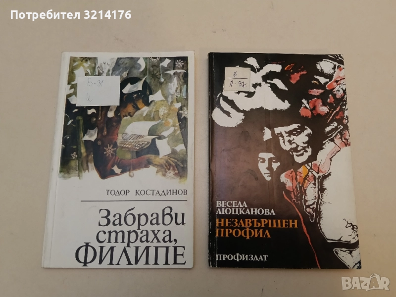 Незавършен профил - Весела Люцканова , снимка 1