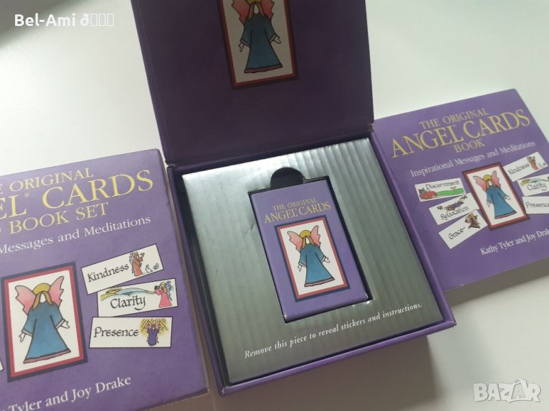 Нови Ангелски карти  72 бр + книга, снимка 1