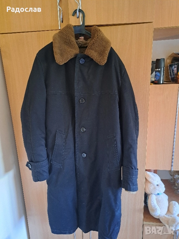 Чисто нова  дебела шуба с вълнена подплата, снимка 1