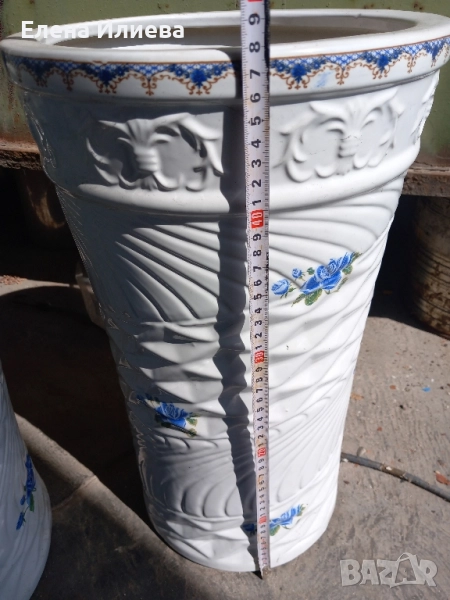 Порцеланова саксия 48х28, снимка 1