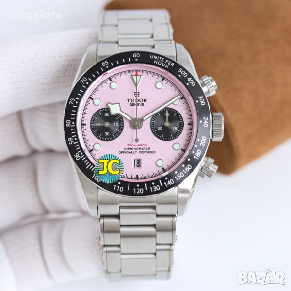 Мъжки часовник Tudor Black Bay Chrono “Pink” с автоматичен механизъм, снимка 1