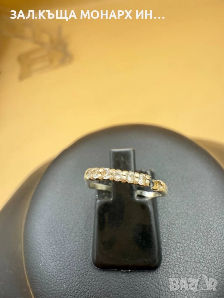 Сребърен пръстен/скъсан, снимка 1