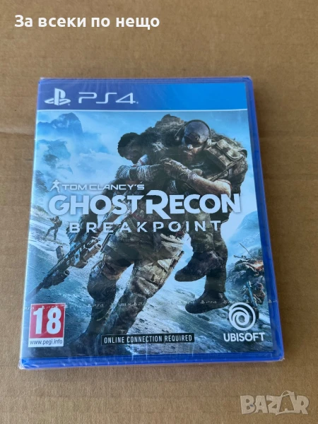 Чисто нова неразпечатана игра Tom Clancy's Ghost Recon Breakpoint за Playstation 4 , ps4 , снимка 1