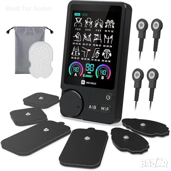 Мускулен стимулатор ,импулсен мускулен масажор HEYIKEJI, снимка 1